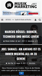 Mobile Screenshot of musik-marketing.net